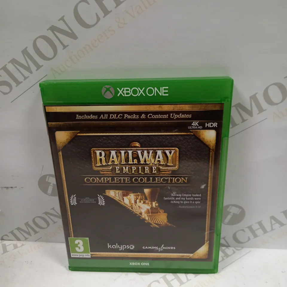 LOT OF 30  RAILWAY EMPIRE COMPLETE EDITION  GAMES  (XBOX ONE)