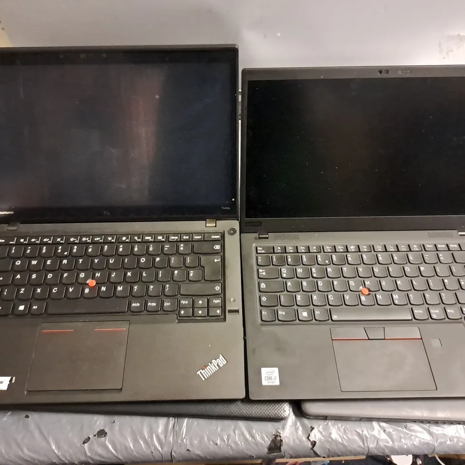 LOT OF 12 ASSORTED LAPTOPS TO INCLUDE LENOVO THINPADS, DELL INSPIRON AND VOSTRO