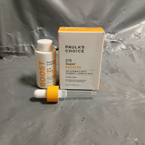 BOXED PAULA'S CHOICE C15 SUPER BOOSTER 20ML