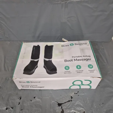 BLISS & BEYOND PORTABLE AIRBAG BOOT MASSAGER