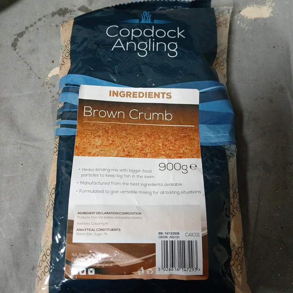 COPDOCK ANGLING BROWN CRUMB – 900G