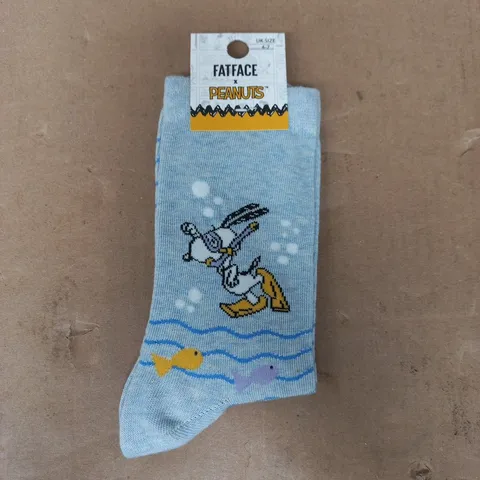 FATFACE X PEANUTS SOCKS SIZE 4-7