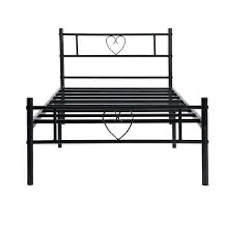 BOXED METAL BED FRAME - 197 x 141.5 x 80cm