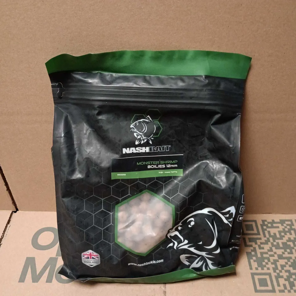 NASHBAIT MONSTER SHRIMP BOILES 12MM (1KG) 