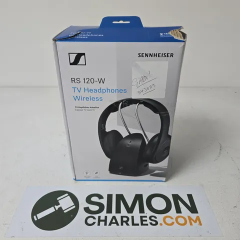 BOXED SENNHEISER RS 120-W TV HEADPHONES WIRELESS