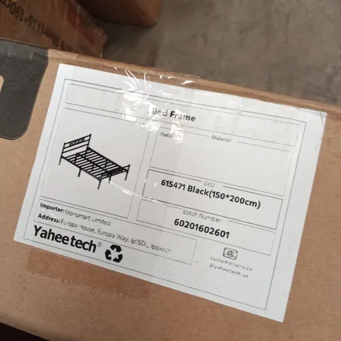 BOXED YAHEETECH BED FRAME BLACK (1 BOX)