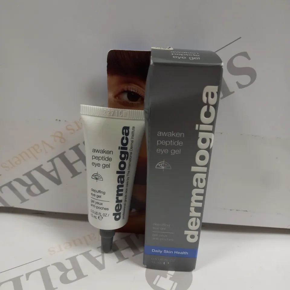 BOXED DERMALOGICA AWAKEN PEPTIDE EYE  GEL 15ML