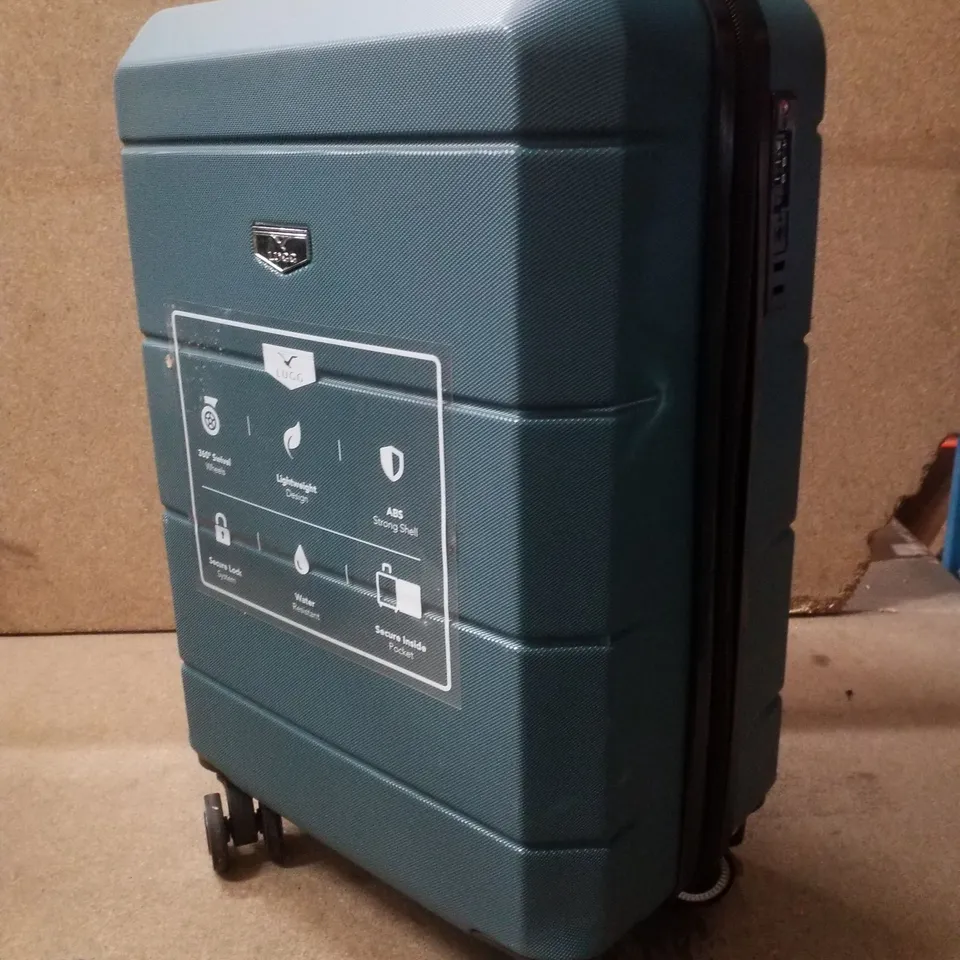 LUGG JETSET 20" CABIN SUITCASE - TEAL
