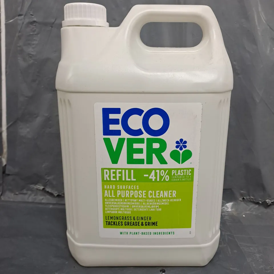 ECOVER ALL PURPOSE CLEANER LEMONGRASS AND GINGER 5 LITRE