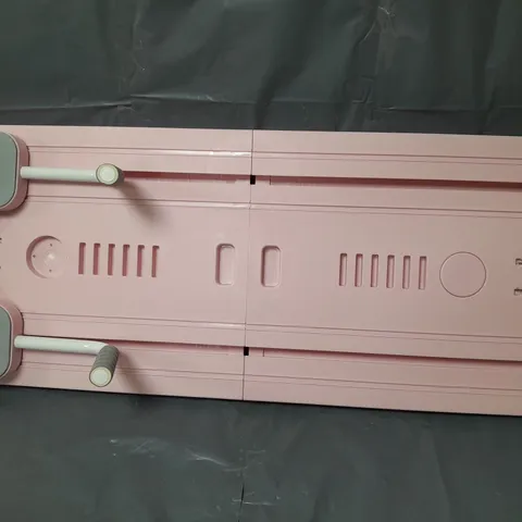 FOLDING PINK PORTABLE EXERCISE DEVICE