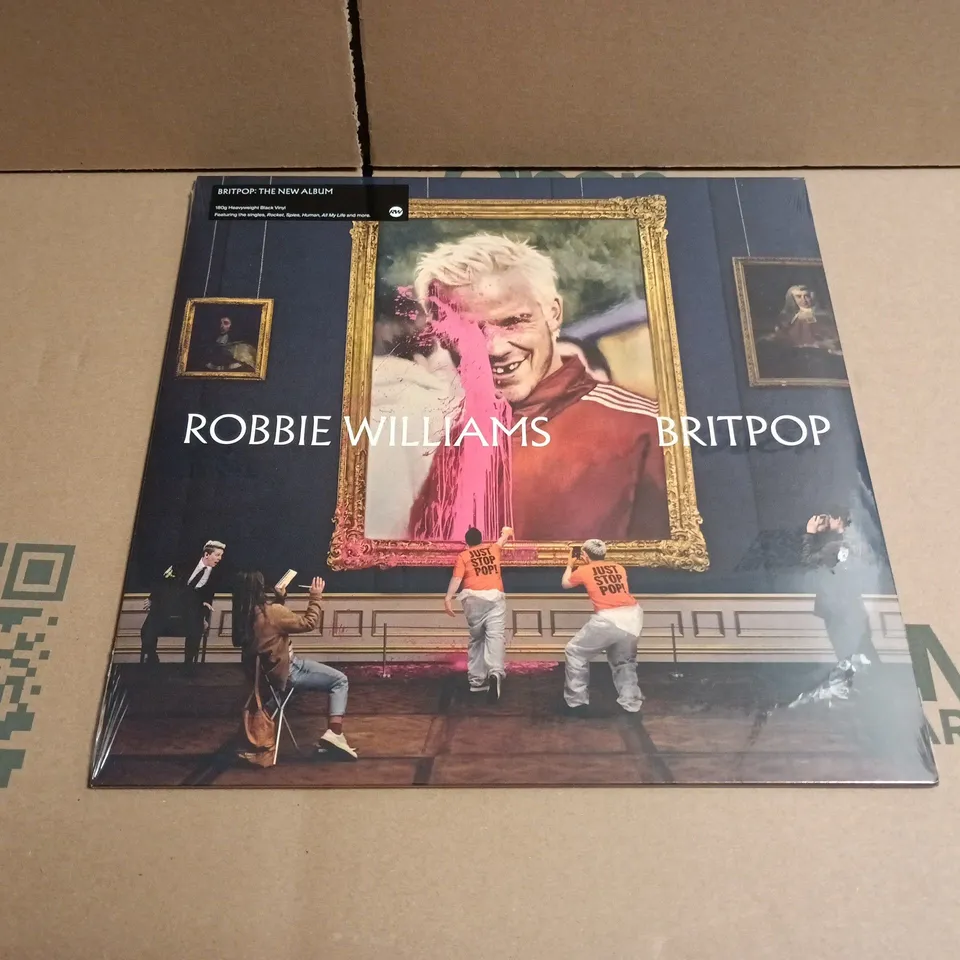 ROBBIE WILLIAMS – BRITPOP - SEALED - VINYL LP