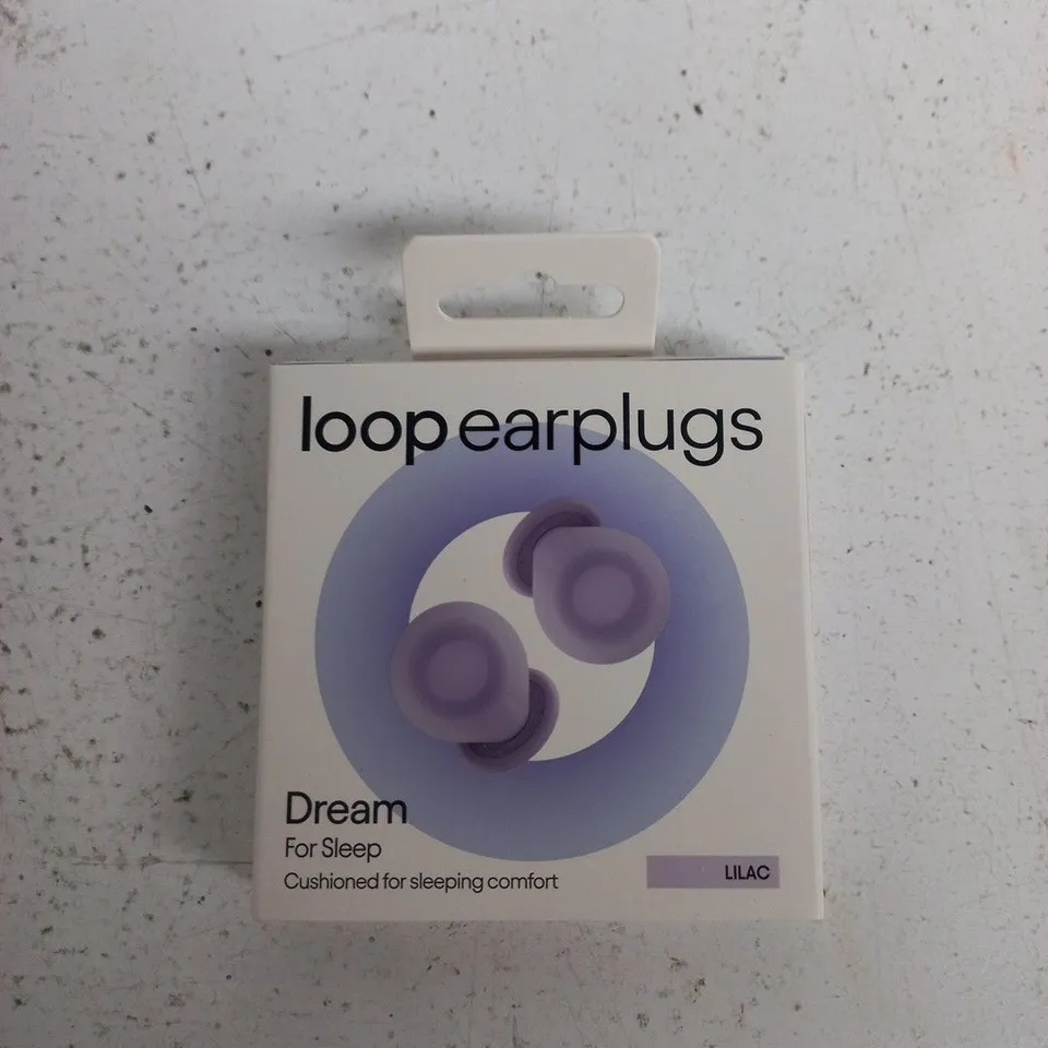 LOOP EARPLUGS DREAM LILAC – CUSHIONED SLEEP EARPLUGS