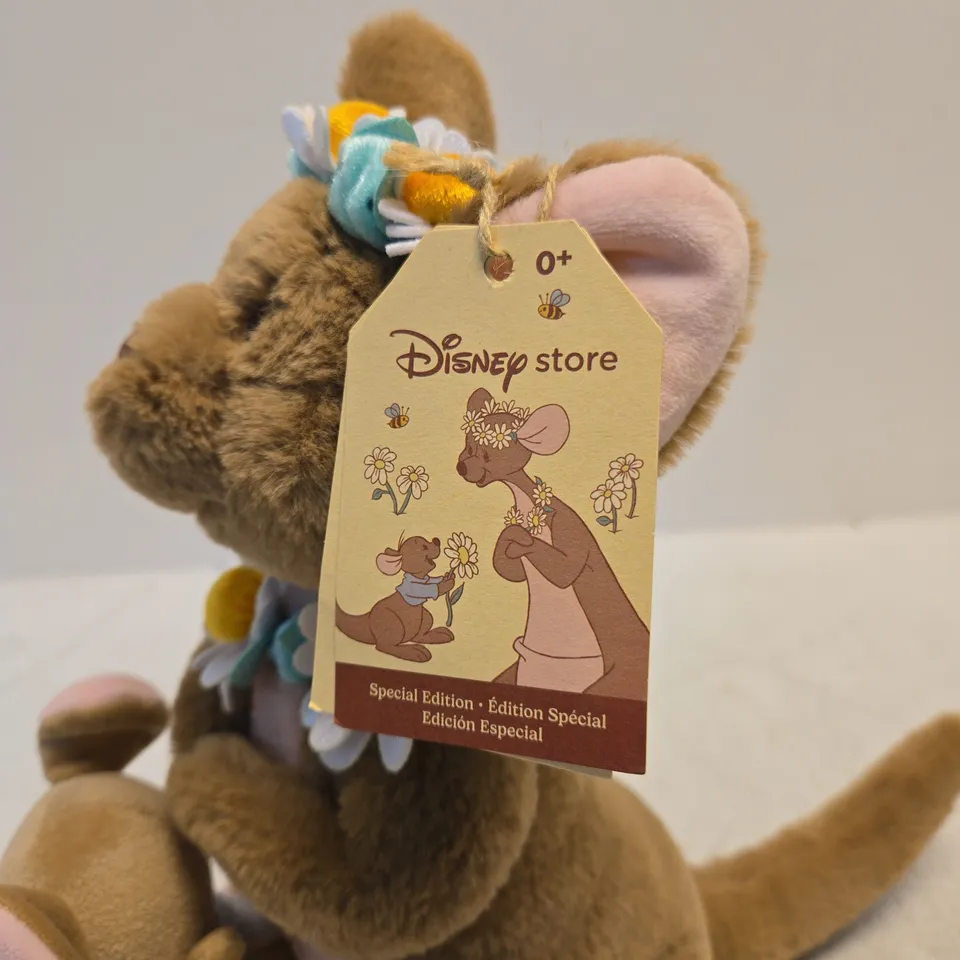 DISNEY KANGA AND ROO FLORAL SPECIAL EDITION MEDIUM SOFT TOY 