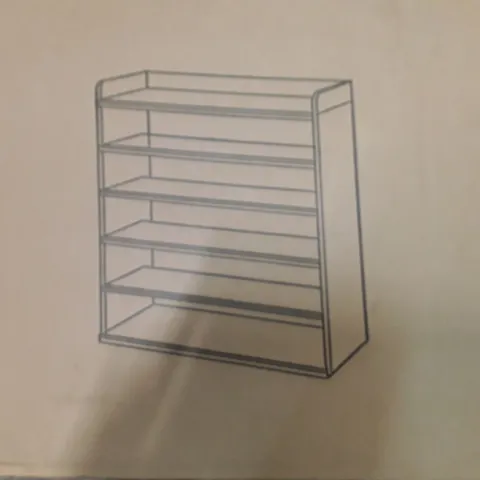 BOXED NEO WHITE SHELVING UNIT (1 BOX)