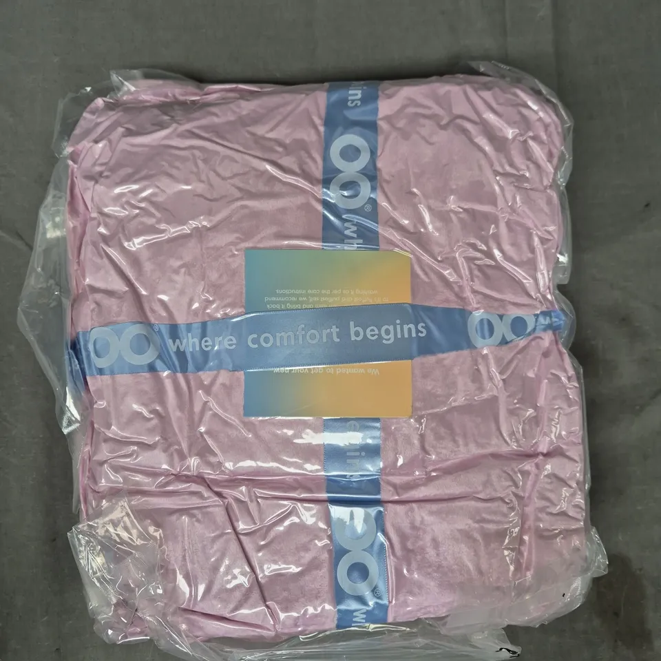 SEALED OODIE ADULT OVERSIZED HOODED BLANKET - SOLID MUSK PINK