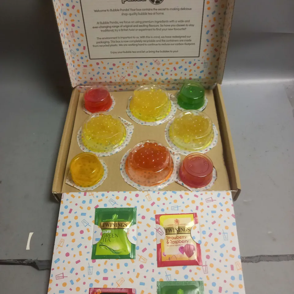 BUBBLE PANDA BUBBLE TEA KIT IN ASSORTED FLAVOURS