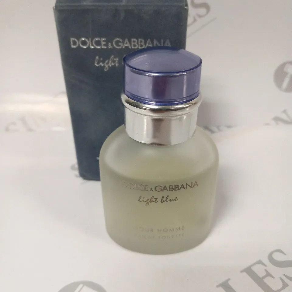 BOXED DOLCE & GABBANA LIGHT BLUE POUR HOMME EAU DE TOILETTE 40ML