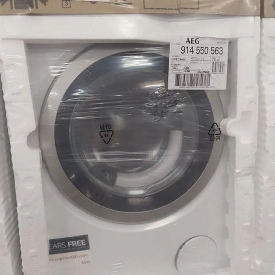 AEG 7000 PRO STEAM UNIVERSAL DOSE 8KG WASHING MACHINE WHITE MODEL L7FEC946U RRP £834