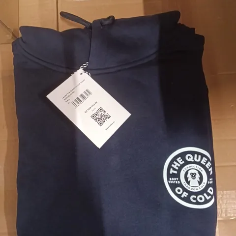 BOX OF BRASS MONKEY HOODIES - NAVY XL APPROXIMATELY 14