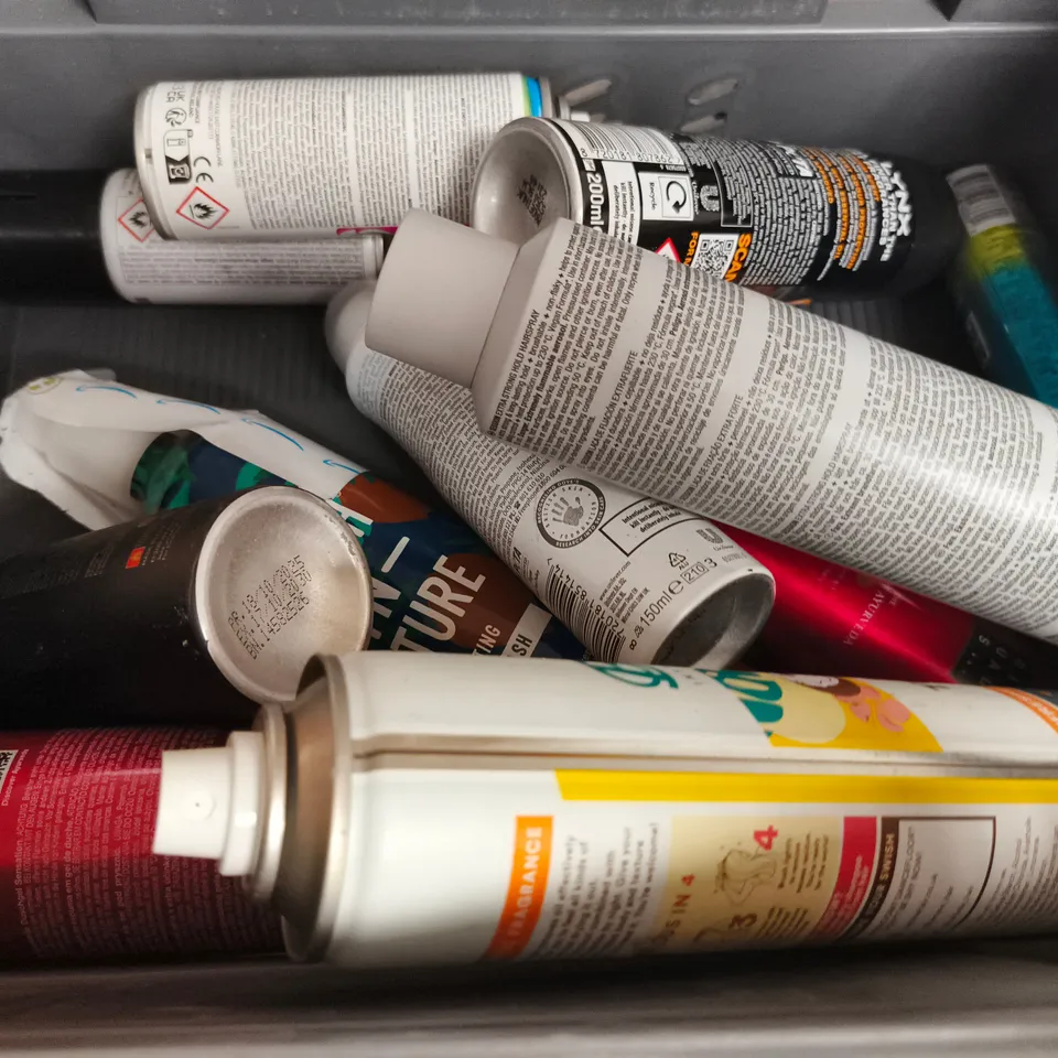 APPROXIMATELY 15 ASSORTED AEROSOLS TO INCLUDE RITUALS , LOREAL MEN AND DR.SQUATCH 