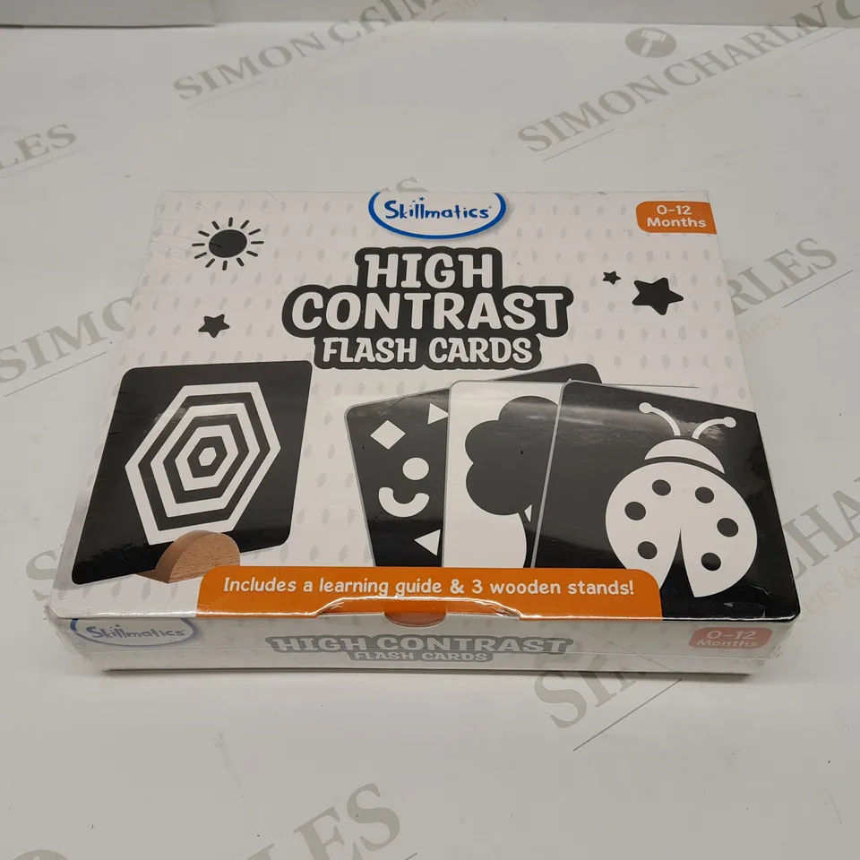 THREE BRAND NEW BOXED SKILLMATICS HIGH CONTRAST FLASH CARDS