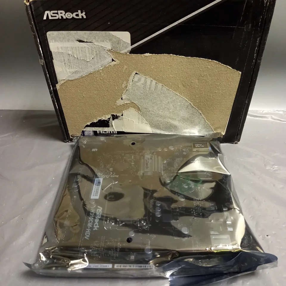 BOXED ASROCK H310CM-HDV MOTHERBOARD 