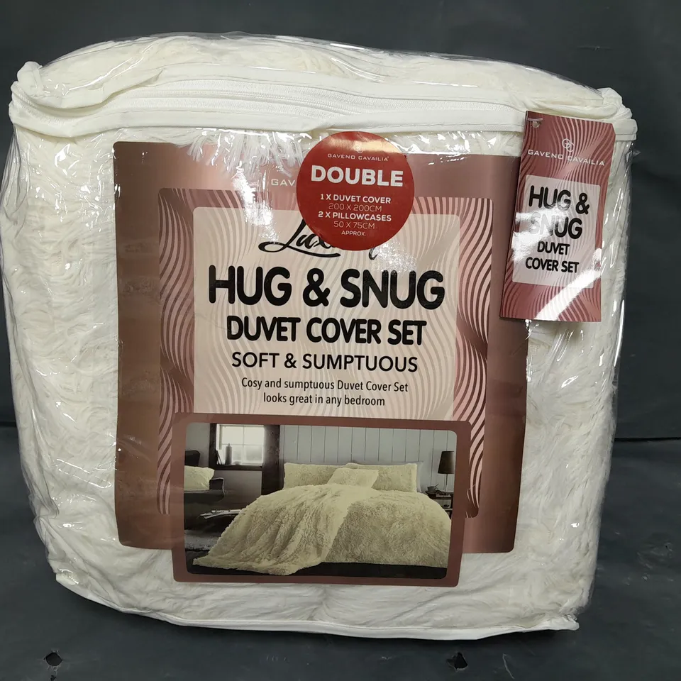 GAVENO CAVAILIA HUG & SNUG DUVET COVER SET - DOUBLE SIZE