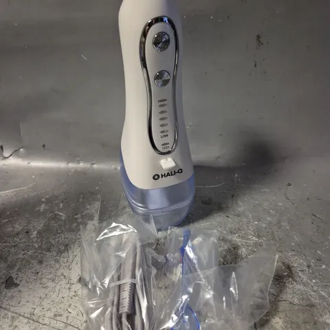 BOXED HALI-Q CORDLESS WATER FLOSSER