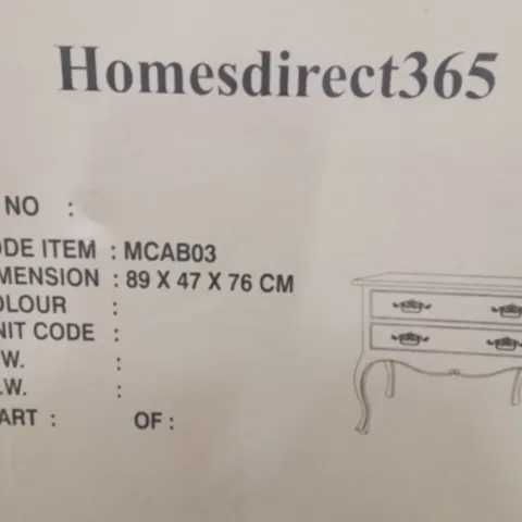 BRAND NEW ANTIQUE FRENCH STYLE CHEST OF DRAWERS 