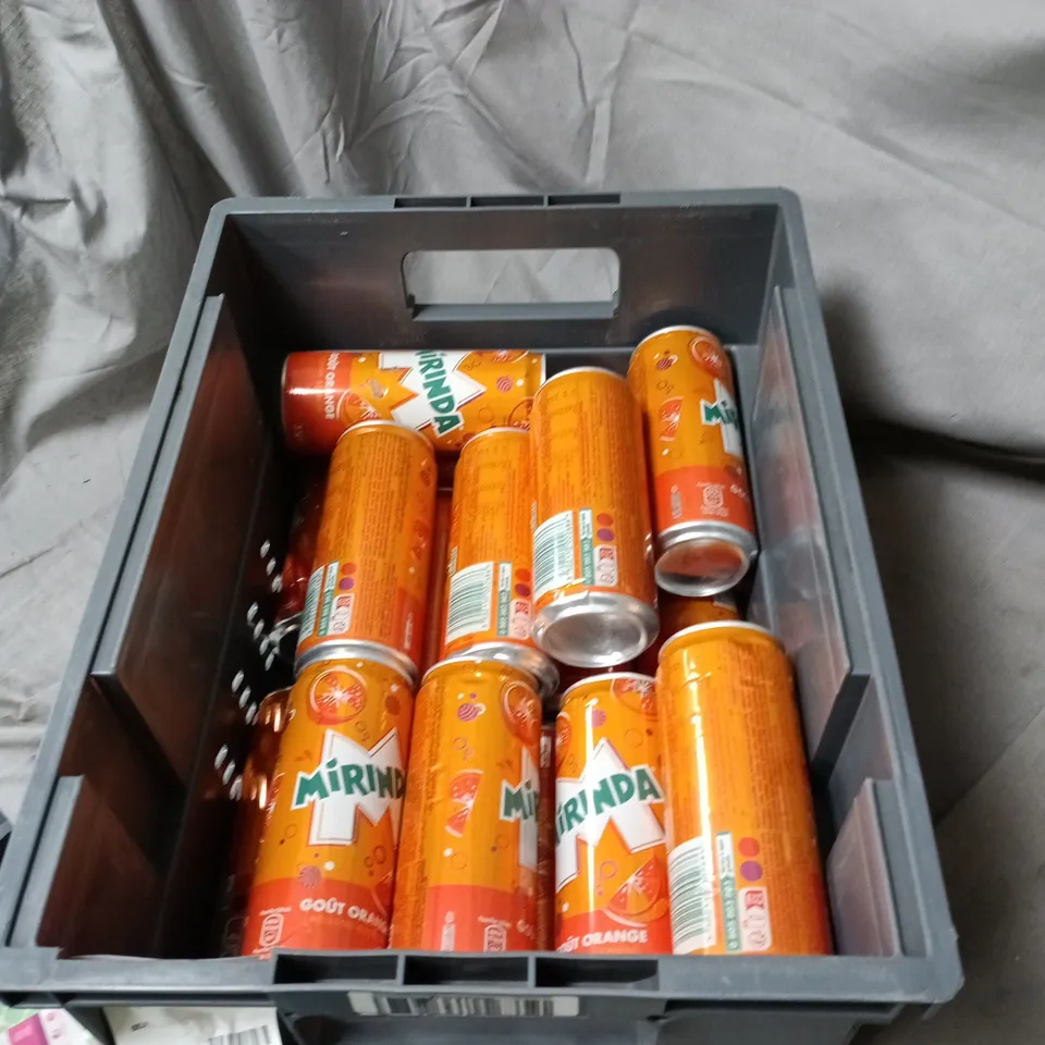APPROXIMATELY 12 X MIRINDA GOUT ORANGE 33CL