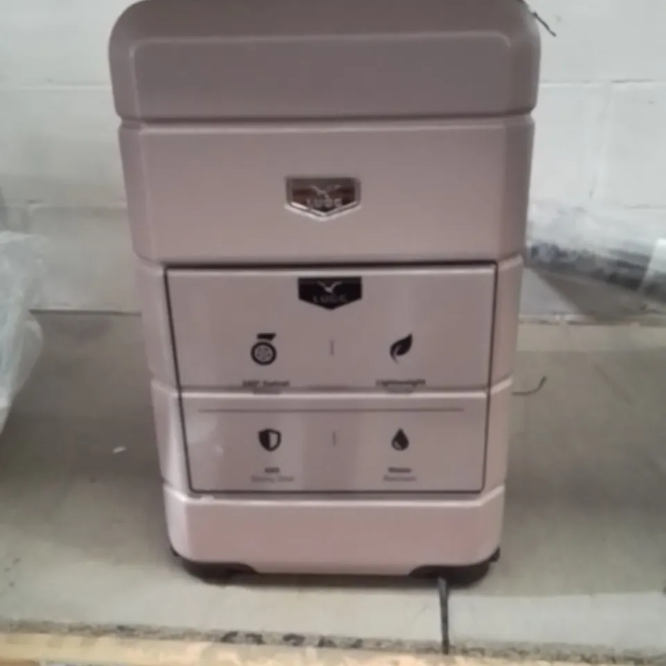 LUGG TRAVEL SUITCASE ROSE