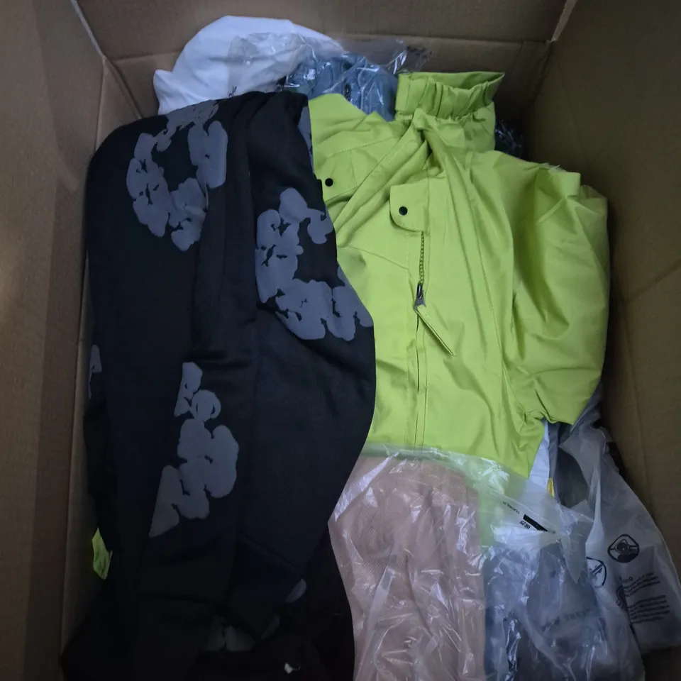 APPROXIMATELY 25 ASSORTED CLOTHING AND FASHION PRODUCTS IN VARIOUS STYLES AND SIZES - COLLECTION ONLY