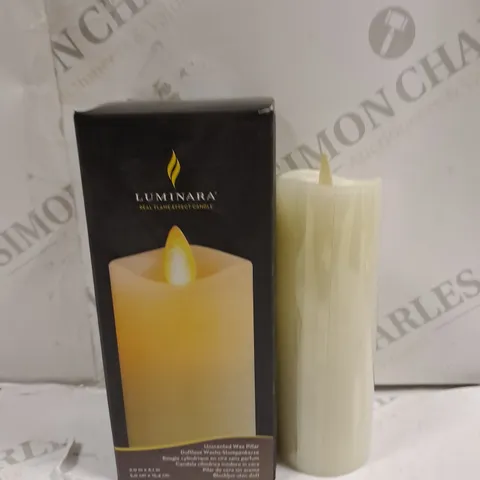 BOXED LUMINARA CANDLE 2INCHESX6.1INCHES
