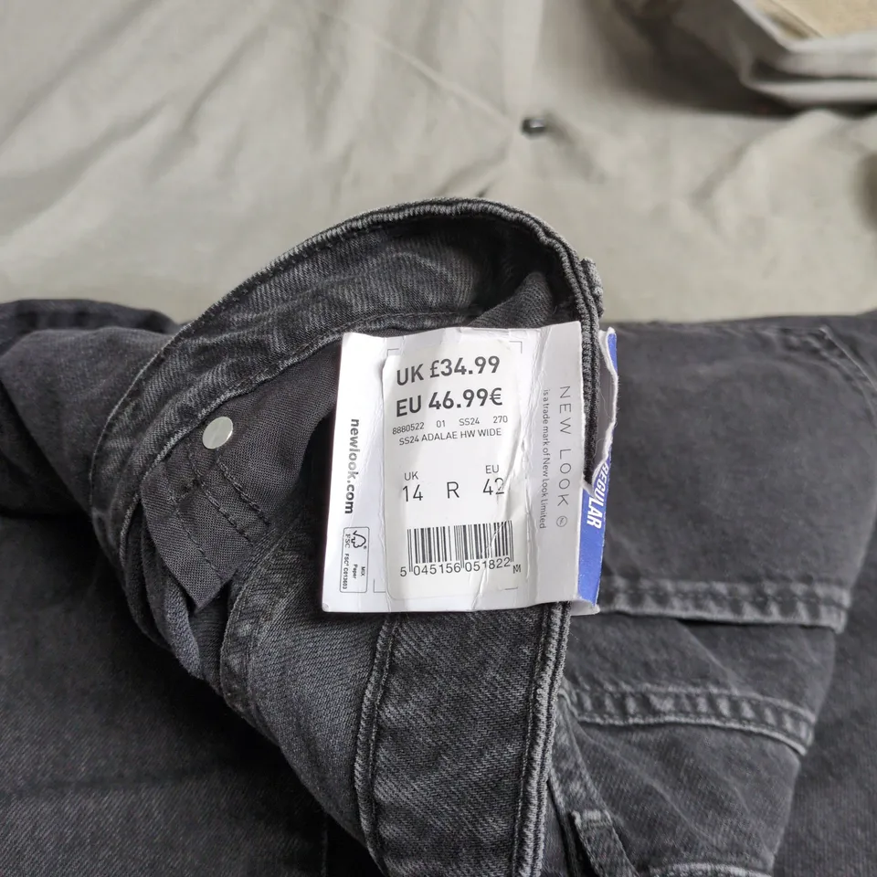 NEW LOOK ADALAE WIDE LEG JEANS – UK 14 (EU 42) RRP £34.99