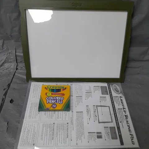 BOXED CRAYOLA DINOSAUR LIGHT-UP TRACING PAD