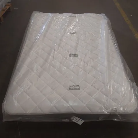 QUALITY BAGGED 120CM AIRSPRUNG MEMORY COMFORT SMALL DOUBLE MATTRESS