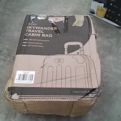 BOXED LUGG TRAVEL CABIN BAG