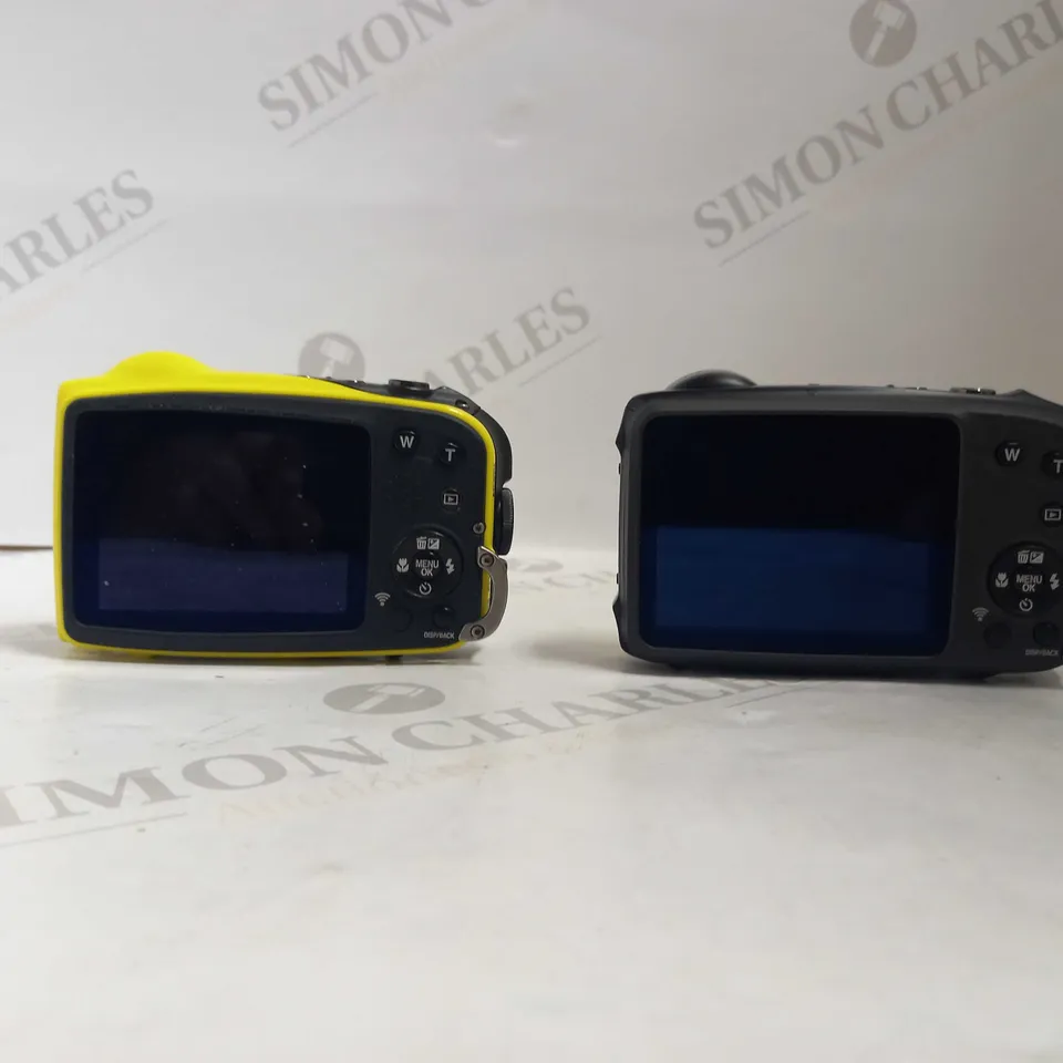 FUJIFILM X80 AND FUJIFILM XP90 LOT - YELLOW 