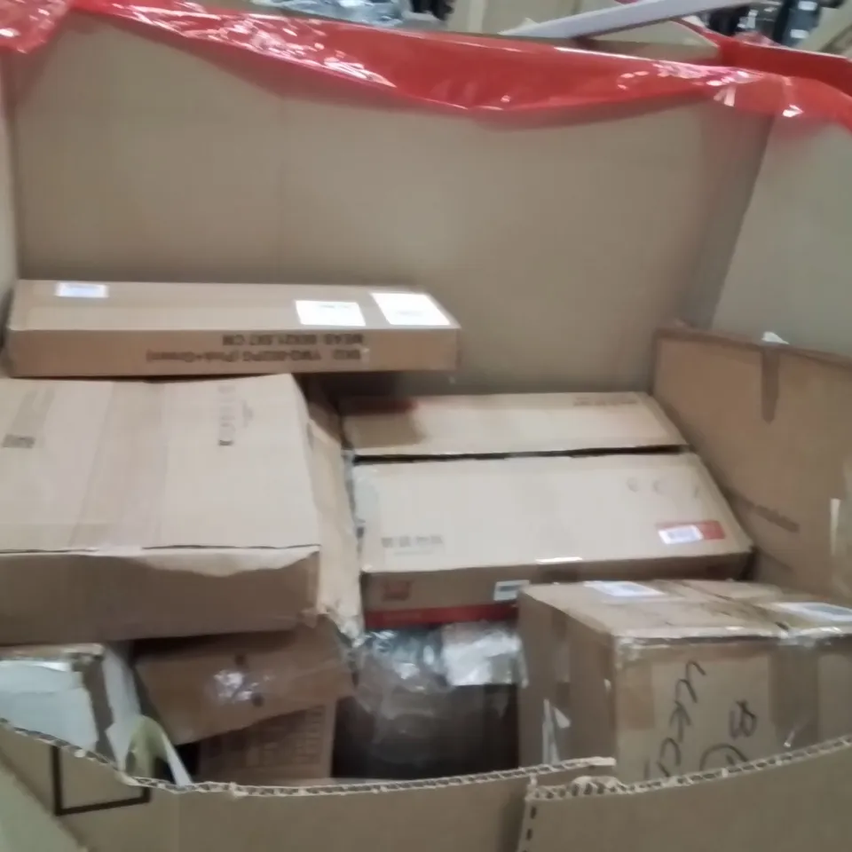 PALLET OF ASSORTED HOUSEHOLD GOODS AND PRODUCTS TO INCLUDE;POPUP TENT,CARBON FIBRE PADDLE,COFFEE POD STORAGE BOX