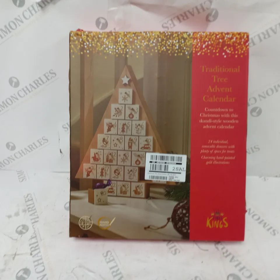 TRADITIONAL TREE ADVENT CALENDAR RRP £29.99