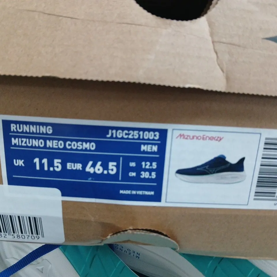MIZUNO NEO COSMO RUNNING SHOES IN BLUE - UK 11.5 