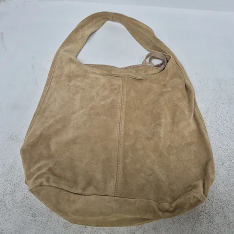 TAN SUEDE HANDBAG – DALIAS SENSE & SOUL BY IBIZALIIBI.COM