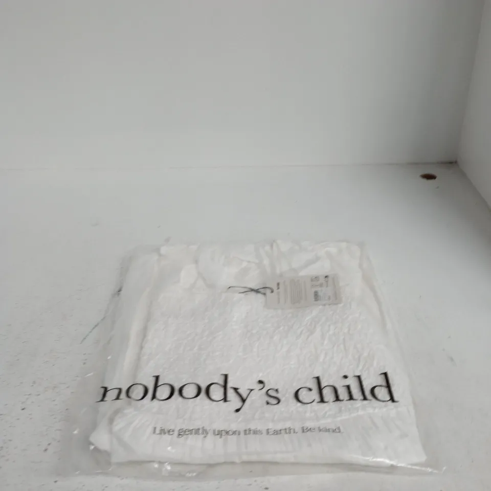 NOBODY'S CHILD X MATERRA PETITE IDA MIDI DRESS, WHITE, UK 12 (EU 40, USA 8) 