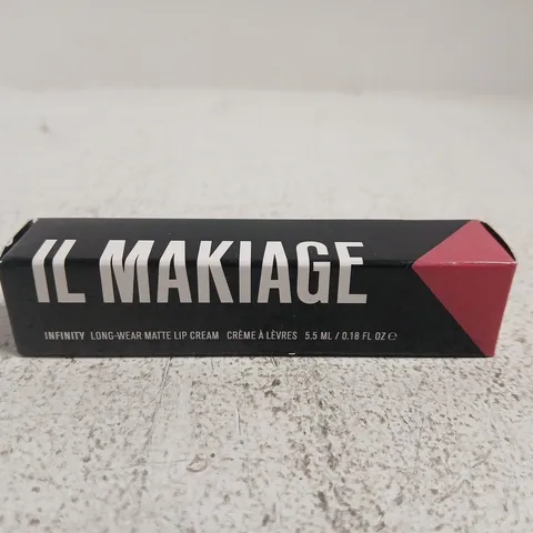 IL MAKIAGE INFINITY LONG-WEAR MATTE LIP CREAM β 5.5 ML (BOXED)
