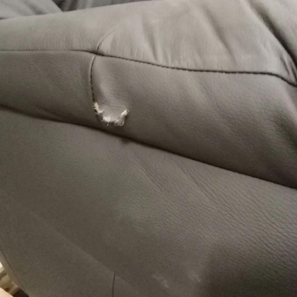 NAPLES ITALIAN LEATHER 3 SEATER SOFA RRP £1349