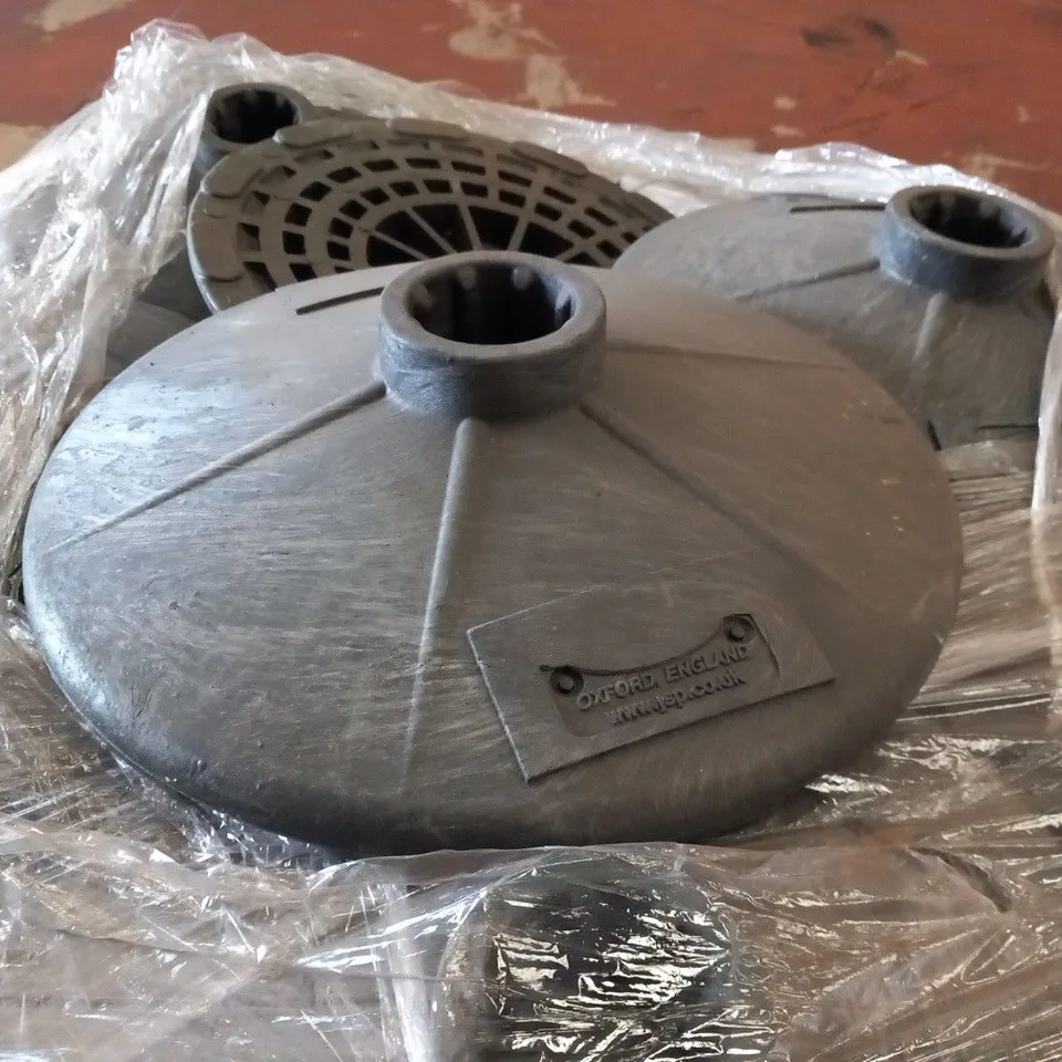 PALLET OF APPROXMATELY 120  OXFORD ENGLAND CAR PARK PIPE STANDS