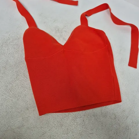 YAGI Red Bralette Top β Size M