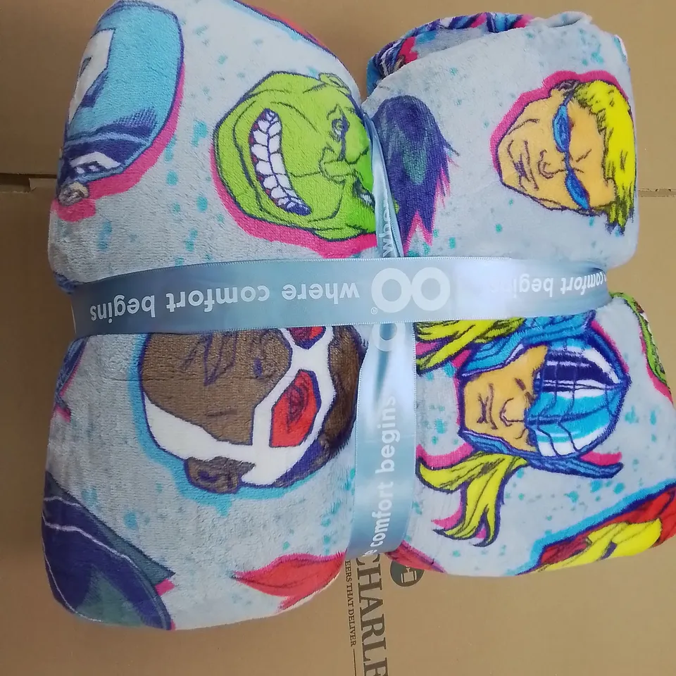 THE OLDIE MARVEL THEMED HOODED BLANKET - SIZE UNSPECIFIED