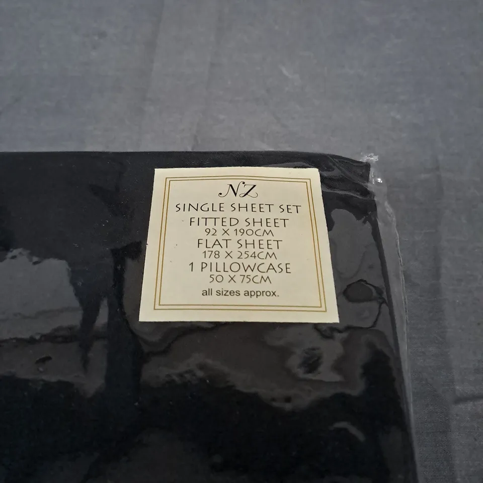 SEALED NIGHT ZONE SOFT BLENDED COTTON FITTED SHEET- SINGLE