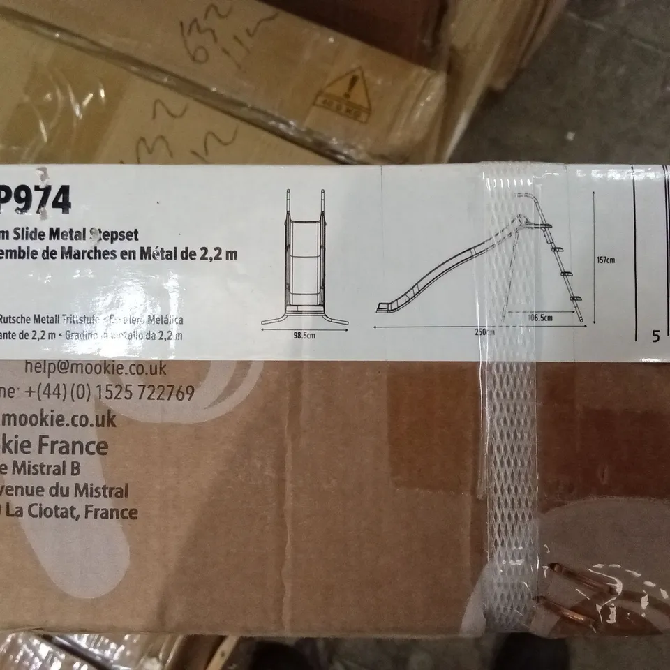 BOXED TP974 2.2m SLIDE METAL STEPSET